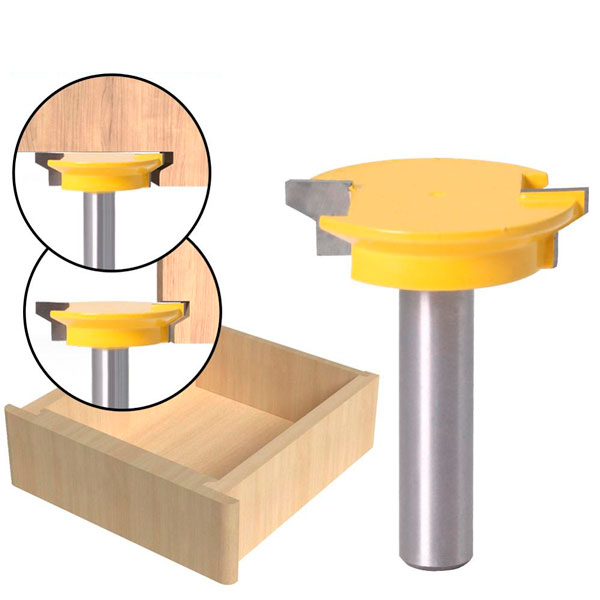 Fresas de 12mm para fazer encaixe e puxador de gaveta - JoinPull - Imagem 2