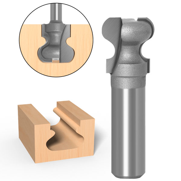 Fresas de 12mm para fazer encaixe e puxador de gaveta - JoinPull - Imagem 3