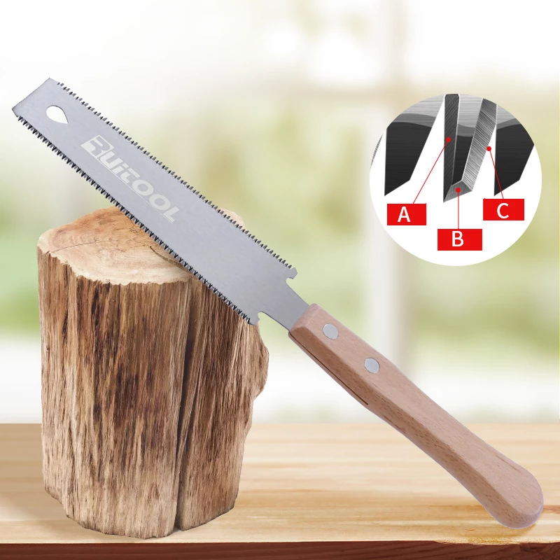 Serrote Japonês Ryoba Duplo Dente 150mm - Ruitool - Imagem 3