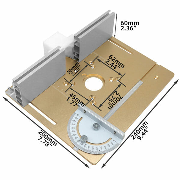Placa InvertRouter Pro para Tupia Manual Invertida - Imagem 2