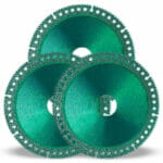 Kit 3 Discos Multimaterial MultiDisc para Cerâmica, Mármore, Alumínio, Madeira