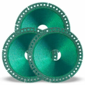 Kit 3 Discos Multimaterial MultiDisc para Cerâmica, Mármore, Alumínio, Madeira
