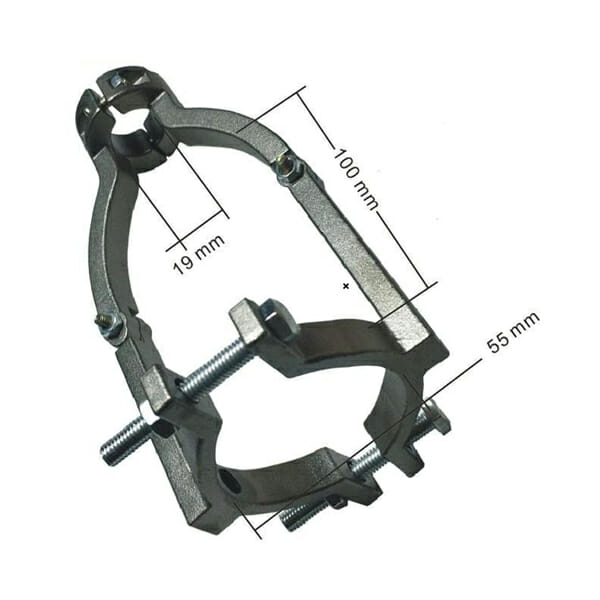 Broca Fura Quadrado + Suporte – Maxdrill - Imagem 2