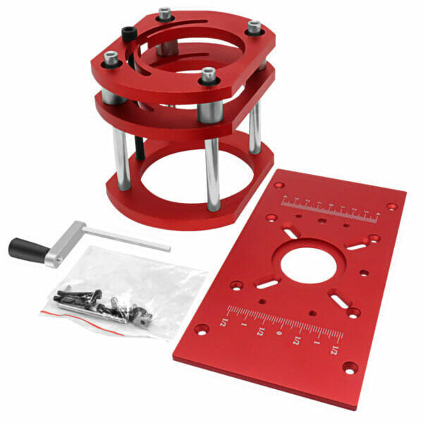 Placa InvertRouter Lite com Elevação da Tupia Manual Invertida - Imagem 3