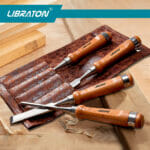 Kit Formões com Bolsa de couro - Libraton