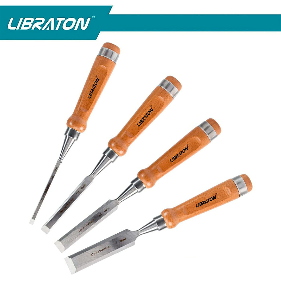 Kit Formões com Bolsa de couro - Libraton - Imagem 5