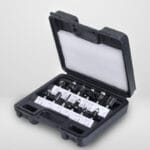Kit Jogo 12pcs Fresas 6mm para Tupia com Maleta – RouterBox Black