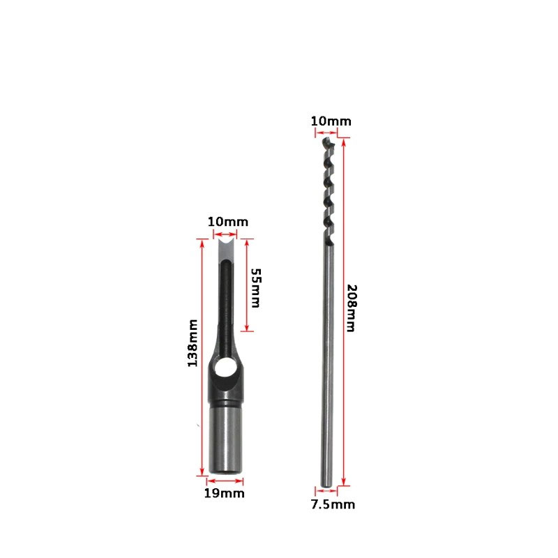 Broca Fura Quadrado 10 mm 1 Peças – Maxdrill - Imagem 2