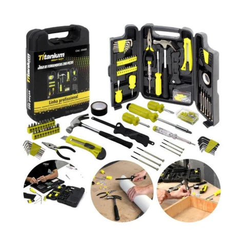 Kit de Ferramentas Completo Com 200 Peças - Imagem 2