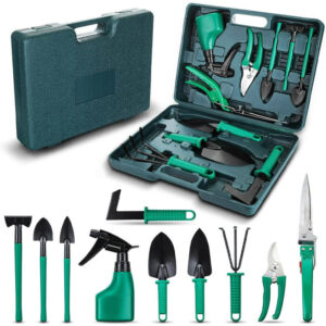 Kit Ferramentas Para Jardinagem 10 Peças Com Maleta