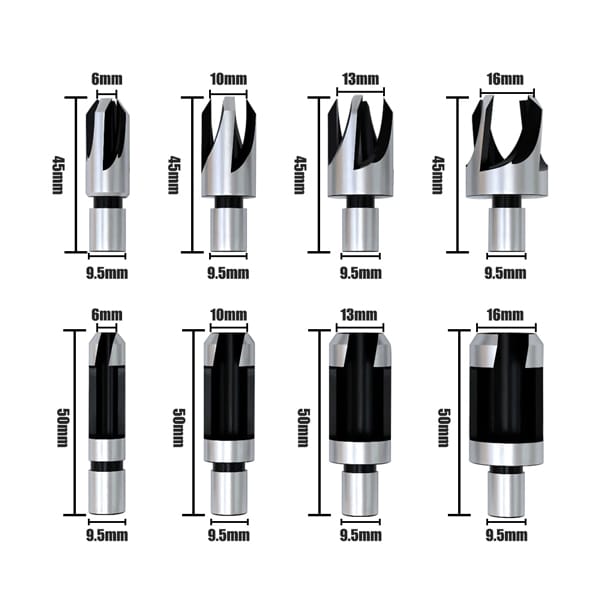Kit Brocas Para Fazer Cavilha Tapa Furo + Serrote de Brinde - Plugdrill Akada - Imagem 2
