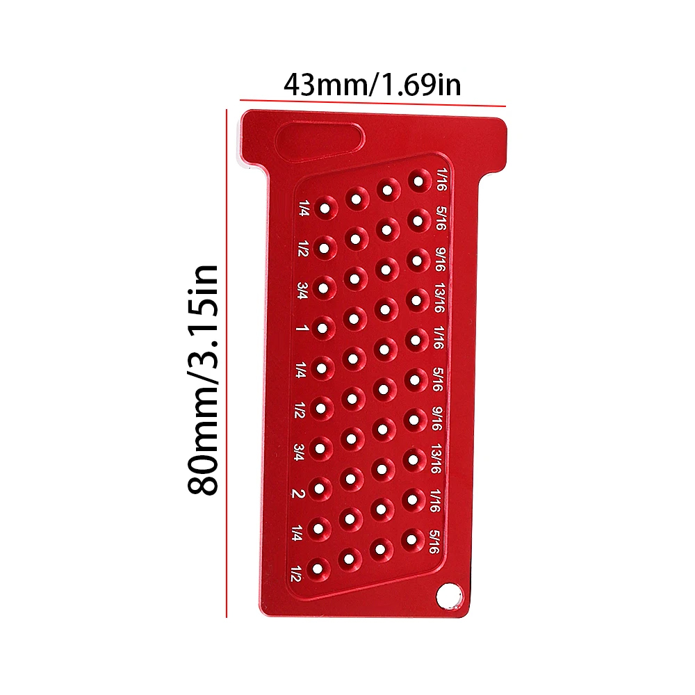 Mini Escala Métrica em T 65mm – Mini RulerT - Imagem 2
