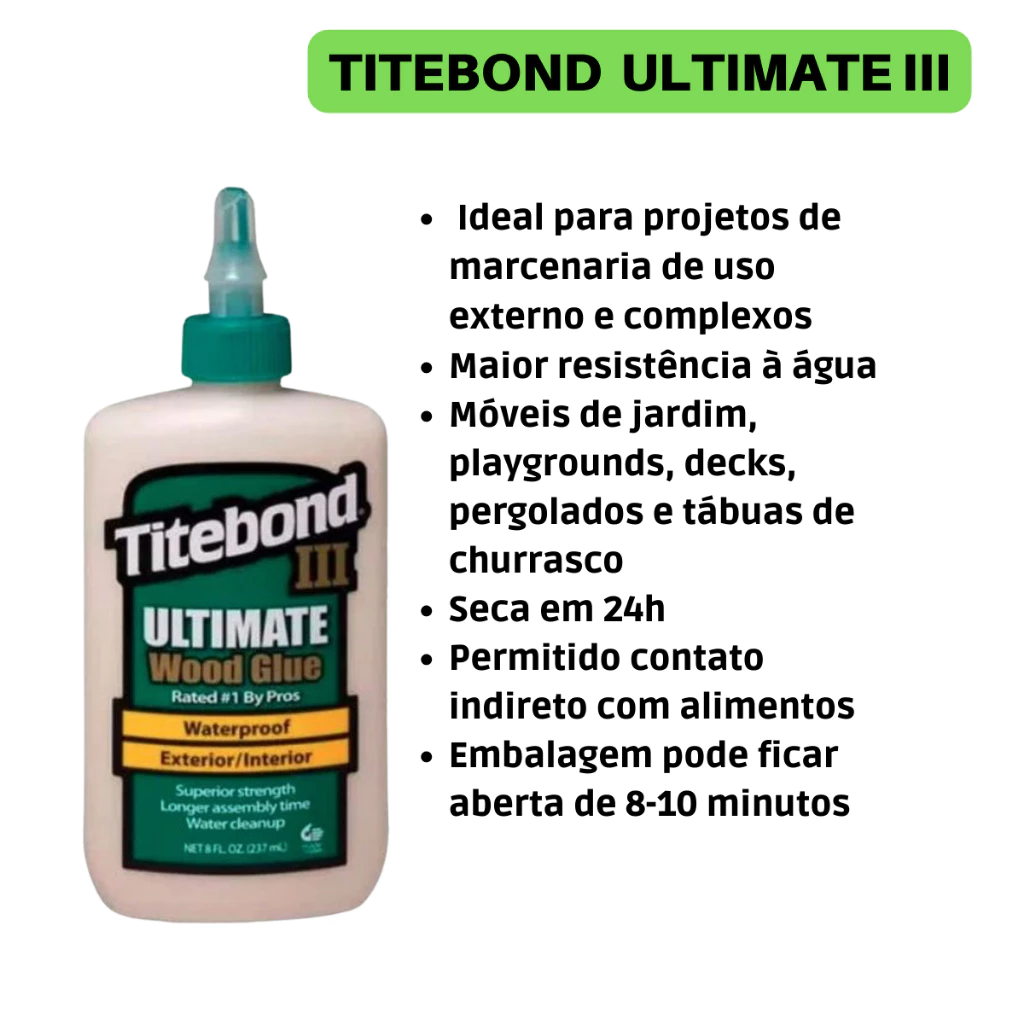 Cola Titebond Ultimate III - Imagem 2