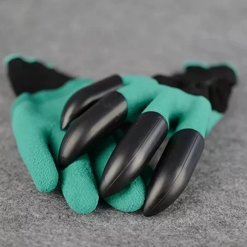 Luva Jardinagem Com Garras Segurança Cavar Plantar Para Escavação De Plantação Jardim - Imagem 5