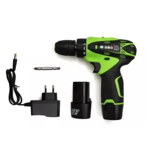 Parafusadeira/Furadeira Sem Fio 2 Baterias 2 Velocidades 12v Bivolt