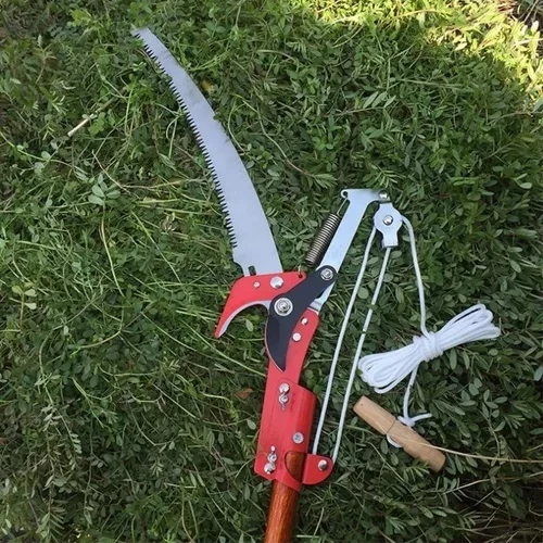 Serrote Podador Profissional De Galho Alto 2 Em 1 Poda Com Serrote Podador de Galhos - Imagem 5